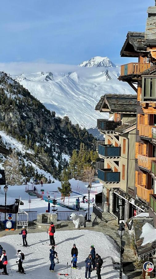 Arc 1950 - Appt 2Ch - 6 Pers - Res 5* Luxe - Piscine, Sauna, Hamman, Jacuzzi - Classe 5 Cristaux Paradiski Les Arcs  المظهر الخارجي الصورة