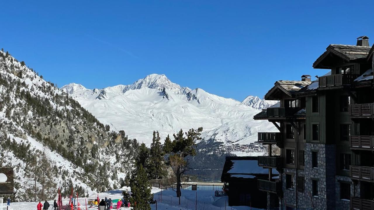 Arc 1950 - Appt 2Ch - 6 Pers - Res 5* Luxe - Piscine, Sauna, Hamman, Jacuzzi - Classe 5 Cristaux Paradiski Les Arcs  المظهر الخارجي الصورة